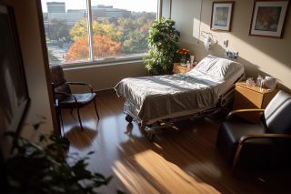 Foto: Krankenhauszimmer